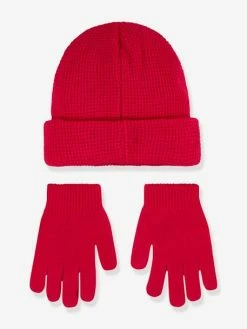 Beanie Set Gants + Bonnet CONVERSE Framboise - Converse 5 Beanie Set Gants + Bonnet CONVERSE Framboise - Converse -cyrillus boutique beanie set gants bonnet converse 2