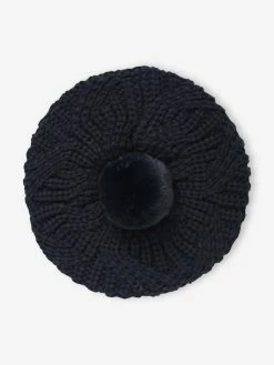 Béret Fille En Maille Torsadée Encre - Vertbaudet 7 Béret Fille En Maille Torsadée Encre - Vertbaudet -cyrillus boutique beret fille en maille torsadee 2