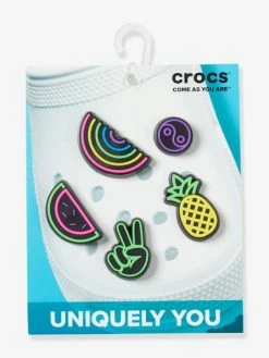 Alternative view of Breloques Jibbitz™ Lights Up Fun 5 Pack CROCS™ Multicolore - Crocs