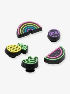 Breloques Jibbitz™ Lights Up Fun 5 Pack CROCS™ Multicolore - Crocs -cyrillus boutique breloques jibbitz lights up fun 5 pack crocs 3