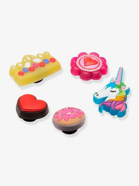 Breloques Jibbitz™ Lights Up Pink Girly Girl 5 Pack CROCS™ Multicolore - Crocs 2 Breloques Jibbitz™ Lights Up Pink Girly Girl 5 Pack CROCS™ Multicolore - Crocs – Image 2