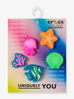 Alternative view of Breloques Jibbitz™ Lights Up Under The Sea 5 Pack CROCS™ Multicolore - Crocs
