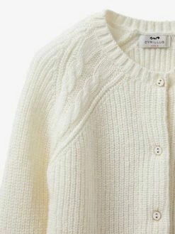 Cardigan Torsades Et Pointelle Fille CYRILLUS écru - Cyrillus 6 Cardigan Torsades Et Pointelle Fille CYRILLUS écru - Cyrillus -cyrillus boutique cardigan torsades et pointelle fille cyrillus 2