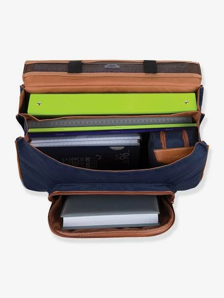 Cartable 38 Cm Soan TANN'S Marine/kaki - Tann's 3 Cartable 38 Cm Soan TANN'S Marine/kaki - Tann's – Image 3
