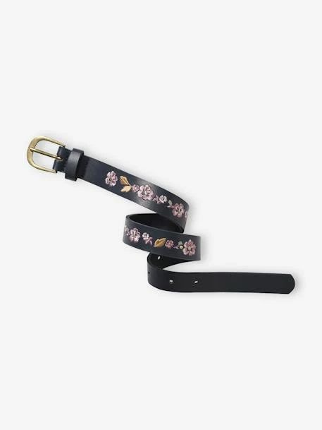 Ceinture Brodée Fille Marine - Vertbaudet 1 Ceinture Brodée Fille Marine - Vertbaudet