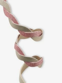 Alternative view of Ceinture Tressée Fille Beige Doré - Vertbaudet