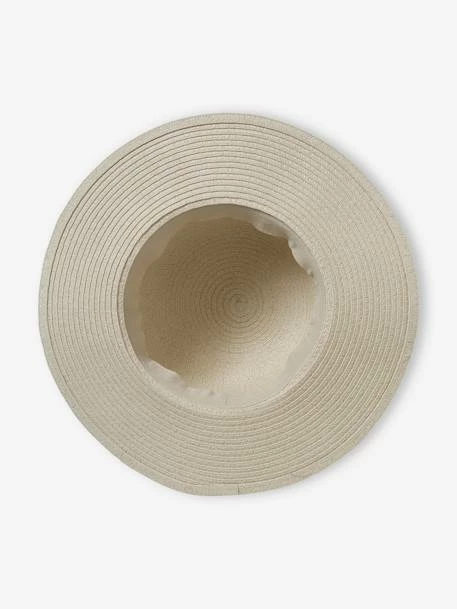 Chapeau Aspect Paille Avec Marguerites Fille Sable - Vertbaudet 3 Chapeau Aspect Paille Avec Marguerites Fille Sable - Vertbaudet – Image 3