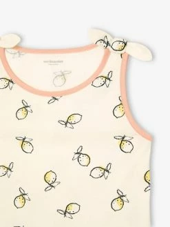 Chemise De Nuit Fille Citrons écru - Vertbaudet -cyrillus boutique chemise de nuit fille citrons 2