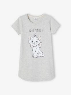 Chemise De Nuit Fille Disney® Marie Les Aristochats Gris Clair Chine - Disney