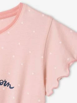 Chemise De Nuit Fille Licorne Rose Pâle - Vertbaudet -cyrillus boutique chemise de nuit fille licorne 2