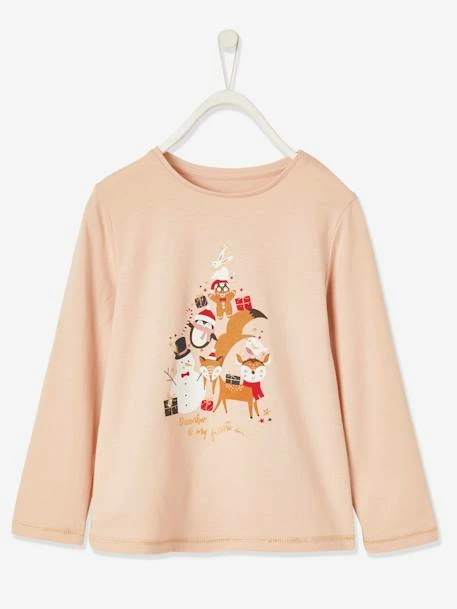 Coffret Noël Pyjama + Chaussettes Fille Rose - Vertbaudet 5 Coffret Noël Pyjama + Chaussettes Fille Rose - Vertbaudet – Image 5