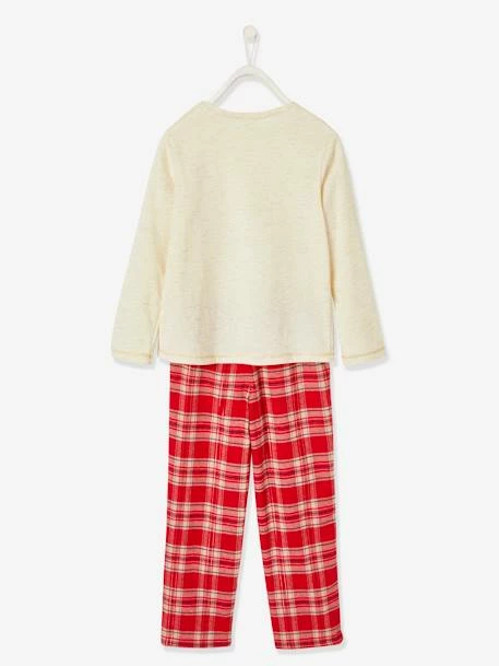 Coffret Noël Pyjama + Chaussettes Fille Cosy Christmas Ivoire Chiné - Vertbaudet 2 Coffret Noël Pyjama + Chaussettes Fille Cosy Christmas Ivoire Chiné - Vertbaudet – Image 2