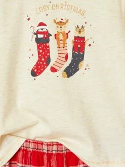 Coffret Noël Pyjama + Chaussettes Fille Cosy Christmas Ivoire Chiné - Vertbaudet 9 Coffret Noël Pyjama + Chaussettes Fille Cosy Christmas Ivoire Chiné - Vertbaudet -cyrillus boutique coffret noel pyjama chaussettes fille cosy christmas 3