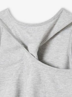 Débardeur Sport Fille Gris Chiné - Vertbaudet 10 Débardeur Sport Fille Gris Chiné - Vertbaudet -cyrillus boutique debardeur sport fille 4