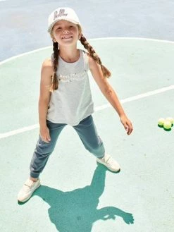 Débardeur Sport Fille Gris Chiné - Vertbaudet 11 Débardeur Sport Fille Gris Chiné - Vertbaudet -cyrillus boutique debardeur sport fille 5