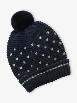 Ensemble Bonnet + Snood + Gants Coeurs Fille Encre Imprimé - Vertbaudet 9 Ensemble Bonnet + Snood + Gants Coeurs Fille Encre Imprimé - Vertbaudet -cyrillus boutique ensemble bonnet snood gants coeurs fille 3
