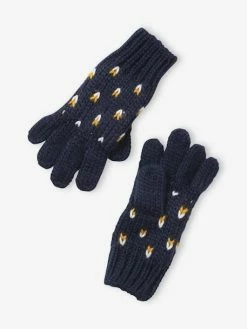 Ensemble Bonnet + Snood + Gants Coeurs Fille BASICS Encre Imprimé - Vertbaudet 8 Ensemble Bonnet + Snood + Gants Coeurs Fille BASICS Encre Imprimé - Vertbaudet -cyrillus boutique ensemble bonnet snood gants coeurs fille basics 2