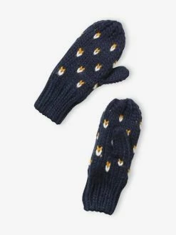 Ensemble Bonnet + Snood + Gants Coeurs Fille BASICS Encre Imprimé - Vertbaudet 9 Ensemble Bonnet + Snood + Gants Coeurs Fille BASICS Encre Imprimé - Vertbaudet -cyrillus boutique ensemble bonnet snood gants coeurs fille basics 3