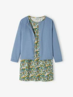 Ensemble Robe + Cardigan Fille Pêche - Vertbaudet 9 Ensemble Robe + Cardigan Fille Pêche - Vertbaudet -cyrillus boutique ensemble robe cardigan fille 3