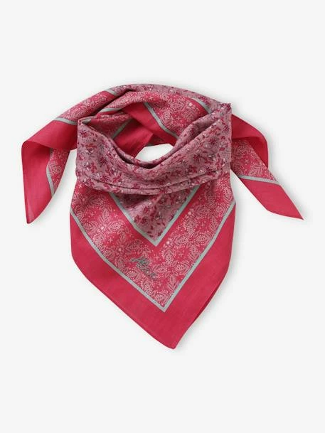 Foulard Personalisable à Imprimé Fleuri Fille Rose Imprimé - Vertbaudet 4 Foulard Personalisable à Imprimé Fleuri Fille Rose Imprimé - Vertbaudet – Image 4