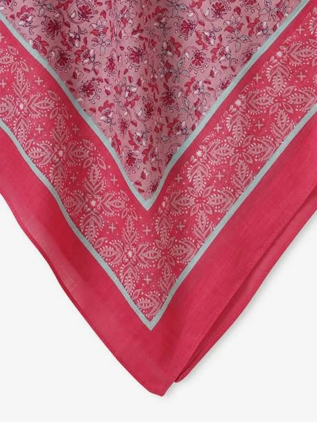 Foulard Personalisable à Imprimé Fleuri Fille Rose Imprimé - Vertbaudet 6 Foulard Personalisable à Imprimé Fleuri Fille Rose Imprimé - Vertbaudet – Image 6