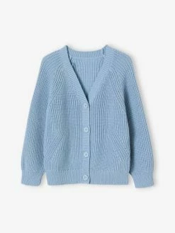 Gilet Col V Fille En Côtes Anglaises Rose Blush - Vertbaudet 9 Gilet Col V Fille En Côtes Anglaises Rose Blush - Vertbaudet -cyrillus boutique gilet col v fille en cotes anglaises 3