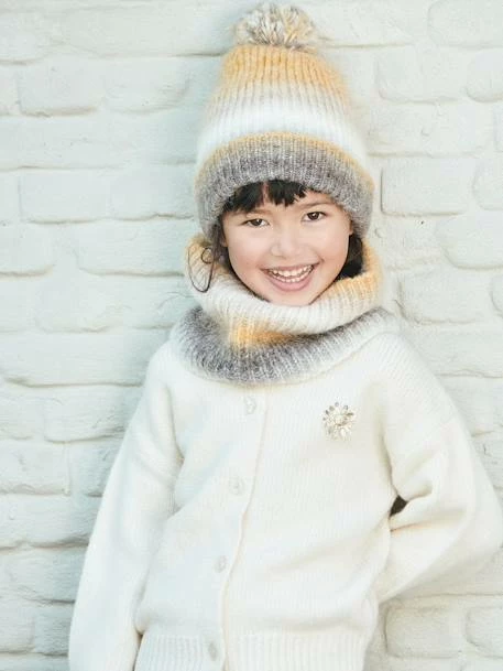 Gilet Forme Loose Patch Fleur Irisé Fille Parme - Vertbaudet 1 Gilet Forme Loose Patch Fleur Irisé Fille Parme - Vertbaudet