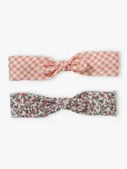 Lot De 2 Bandeaux Fille Imprimés Rose Nude - Vertbaudet 7 Lot De 2 Bandeaux Fille Imprimés Rose Nude - Vertbaudet -cyrillus boutique lot de 2 bandeaux fille imprimes 2
