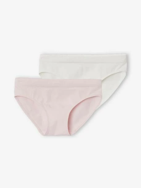 Lot De 2 Culottes Fille Microfibre Lot Camaieu Rose - Vertbaudet 1 Lot De 2 Culottes Fille Microfibre Lot Camaieu Rose - Vertbaudet