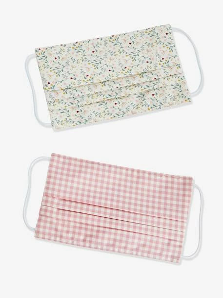 Lot De 2 Masques Lavables Imprimés Catégorie 1 Fille Bleu Canard Imprimé - Vertbaudet 5 Lot De 2 Masques Lavables Imprimés Catégorie 1 Fille Bleu Canard Imprimé - Vertbaudet – Image 5