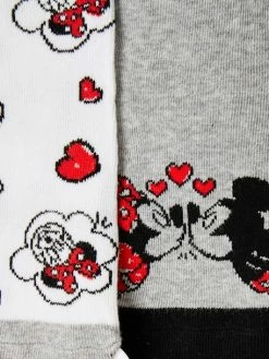 Lot De 2 Paires De Chaussettes Disney® Minnie Gris Clair Bicolor/multicolor - Minnie 5 Lot De 2 Paires De Chaussettes Disney® Minnie Gris Clair Bicolor/multicolor - Minnie -cyrillus boutique lot de 2 paires de chaussettes disney minnie 2