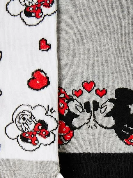 Lot De 2 Paires De Chaussettes Disney® Minnie Gris Clair Bicolor/multicolor - Minnie 3 Lot De 2 Paires De Chaussettes Disney® Minnie Gris Clair Bicolor/multicolor - Minnie – Image 3