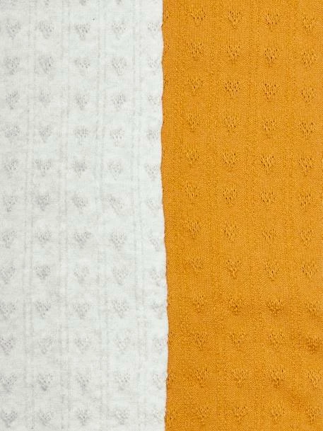 Lot De 2 Paires De Collants En Maille Ajourée Coeurs Fille Lot Jaune - Vertbaudet 2 Lot De 2 Paires De Collants En Maille Ajourée Coeurs Fille Lot Jaune - Vertbaudet – Image 2