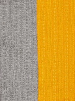 Alternative view of Lot De 2 Paires De Collants En Maille Ajourée Fille Lot Jaune épicé - Vertbaudet