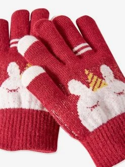 Lot De 2 Paires De Gants Magiques Fille Licorne Lot Rose Pâle - Vertbaudet -cyrillus boutique lot de 2 paires de gants magiques fille licorne 4