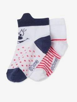 Alternative view of Lot De 2 Paires De Mi-chaussettes Disney Minnie Et Figaro® Blanc - Minnie