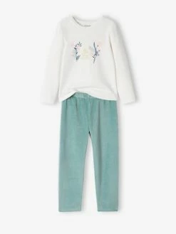 Lot De 2 Pyjamas Fille Fleuris En Velours Beige - Vertbaudet 9 Lot De 2 Pyjamas Fille Fleuris En Velours Beige - Vertbaudet -cyrillus boutique lot de 2 pyjamas fille fleuris en velours 3