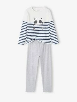 Alternative view of Lot De 2 Pyjamas Panda Fille Ivoire - Vertbaudet