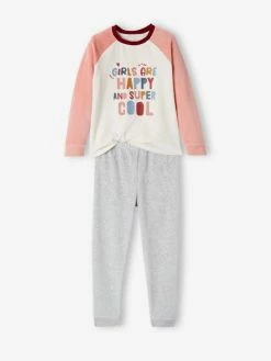 Lot De 2 Pyjamas Pop Fille Lot Bleu Et Rose - Vertbaudet -cyrillus boutique lot de 2 pyjamas pop fille 4