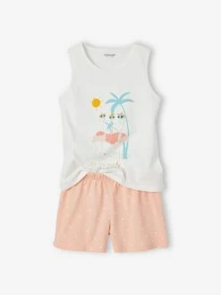 Lot De 2 Pyjashorts "Tropical" Fille Vert D'eau - Vertbaudet 8 Lot De 2 Pyjashorts "Tropical" Fille Vert D'eau - Vertbaudet -cyrillus boutique lot de 2 pyjashorts tropical fille 2