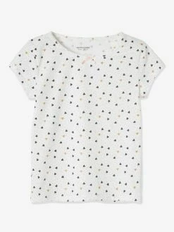 Lot De 2 Tee-shirts Fille Manches Courtes "chat" Ivoire Imprimé - Vertbaudet 8 Lot De 2 Tee-shirts Fille Manches Courtes "chat" Ivoire Imprimé - Vertbaudet -cyrillus boutique lot de 2 tee shirts fille manches courtes chat 2