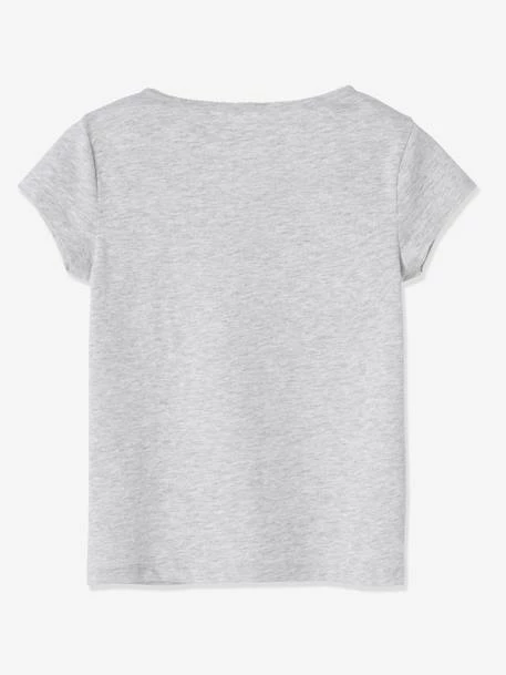 Lot De 2 Tee-shirts Fille Manches Courtes "chat" Ivoire Imprimé - Vertbaudet 4 Lot De 2 Tee-shirts Fille Manches Courtes "chat" Ivoire Imprimé - Vertbaudet – Image 4