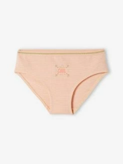Alternative view of Lot De 3 Culottes à Fleurs Fille Lot Rose Et Beige - Vertbaudet