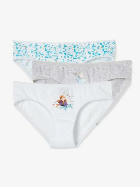 Lot De 3 Culottes Disney La Reine Des Neiges 2® Gris Clair Chiné - Reine Des Neiges 1 Lot De 3 Culottes Disney La Reine Des Neiges 2® Gris Clair Chiné - Reine Des Neiges