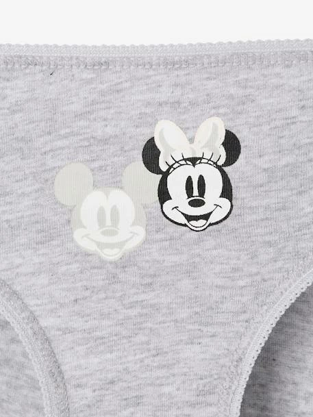 Lot De 3 Culottes Disney Minnie® Gris/blanc Aop - Minnie 6 Lot De 3 Culottes Disney Minnie® Gris/blanc Aop - Minnie – Image 6