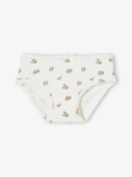 Lot De 3 Culottes Fille En Maille Côtelée écru - Vertbaudet 3 Lot De 3 Culottes Fille En Maille Côtelée écru - Vertbaudet – Image 3