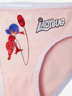 Lot De 3 Culottes Fille Miraculous® Rouge / Gris Chiné / Rose - Miraculous -cyrillus boutique lot de 3 culottes fille miraculous 5