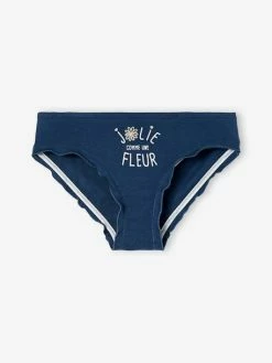 Lot De 3 Culottes Fille Volantées "marguerite" Jaune D'or - Vertbaudet -cyrillus boutique lot de 3 culottes fille volantees marguerite 3