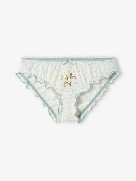 Lot De 3 Culottes Volantées Fille Lot Ivoire - Vertbaudet 3 Lot De 3 Culottes Volantées Fille Lot Ivoire - Vertbaudet – Image 3