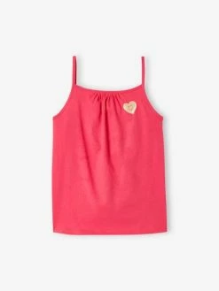 Lot De 3 Débardeurs Basics à Fines Bretelles Fille Framboise - Vertbaudet 7 Lot De 3 Débardeurs Basics à Fines Bretelles Fille Framboise - Vertbaudet -cyrillus boutique lot de 3 debardeurs basics a fines bretelles fille 1